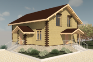 Дом кирпичный