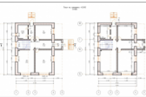 План первого этажа