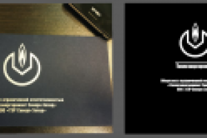 Отрисовка логотипа, подбор шрифта