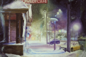 Comedy, 50х60 см, холст, масло