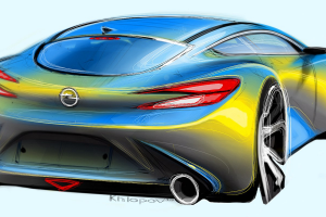 Opel Astra sketch