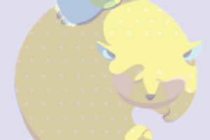 бабушка и кот