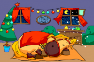 открытка "2014 Год Коня" для компании ST