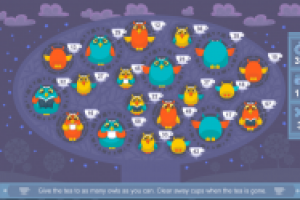 кадр игры Owl's library (Yogla)