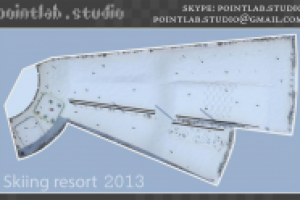 Горнолыжный курорт - концепт - 2013 год