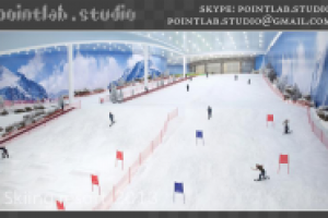 Горнолыжный курорт - концепт - 2013 год