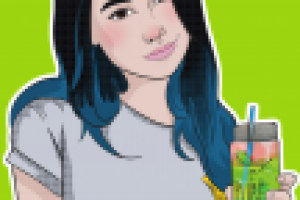 Иллюстрация в стиле pop art