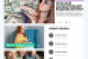 Сайт веб-журнала "Селфи"