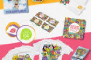 Фирменный стиль фестиваля Дрим Флеш + мерч