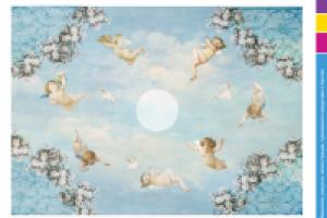 Дизайн потолка, отрисовка изображений