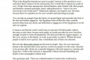 Сочинение-рассуждение на английском языке