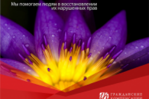 Фрагмент корпоративной брошюры Гражданские Компенсации (Обложка)