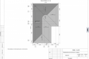 План кровли