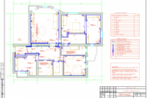 План прокладки розеточной сети квартира
