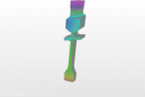 Термо-силовой расчет лопатки турбины методом конечных элементов