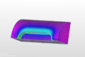 Расчет на прочность шпоночного паза методом конечных элементов