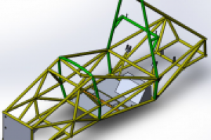 Проектирование рамы гоночного болида