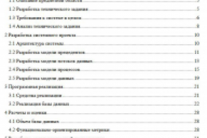 Диплом "ИС Автоматизация нормирования"