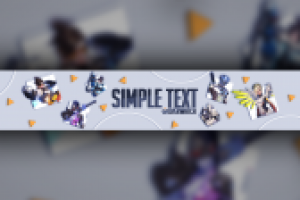 Оформление для страницы «YouTube» в стиле «Overwatch».