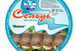 Этикетка на пресервы "Сельдь"