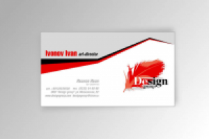 Визитка Design group