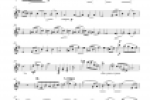 Лилия в долине (партия скрипки)