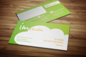 Визитка для "IMStudio"