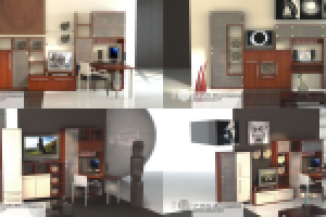 Модульная  мебель линии "Пикассо". Каталог коллекции 2008