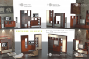 Модульная  мебель линии "Пикассо". Каталог коллекции 2008