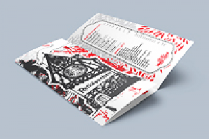 Меню для кафе Rotkappchen (Германия)