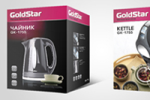 Дизайн упаковки для GOLDSTAR