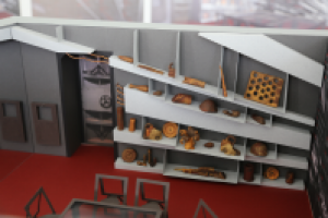 Макет музея боевой славы