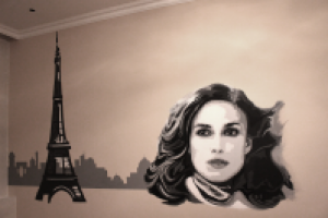 роспись на стене