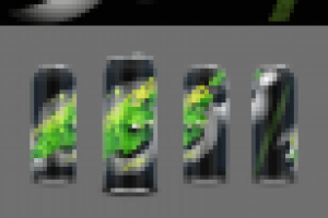 Концепт этикетки Энергетика для водителей.