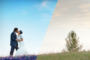 Ретушь свадебного фото