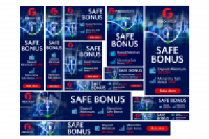 Создание и ресайз web баннеров для компании "Fibo Group"