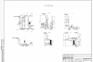 Монтажная схема трубопроводов(обвязка насосов и теплообменников)