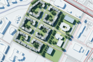 Жилой квартал. Санкт-Петербург