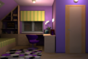 Дизайн проект комнаты для девочки подростка