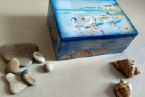 Шкатулка хенд-мейд