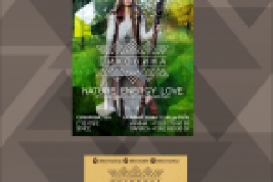 Визитка и листовка магазина одежды и этнотоваров ДИКОВИНА