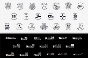 Значки для ламината