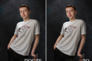 ретушь косметическая