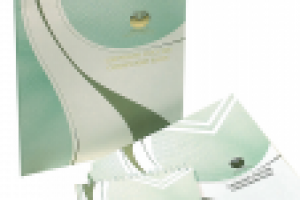 Папка и блокнот для Сбербанка