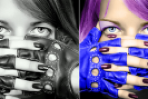 Перевод черно белого изображения в цветное