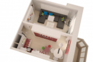 Химки. Проект квартиры 120.3 кв.м