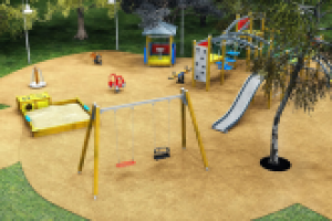 Детская площадка  ЖК "Высокий берег"