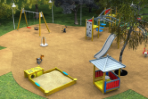 Детская площадка  ЖК "Высокий берег"