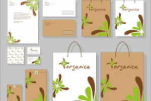 Разработка фирменного стиля для магазина органических продуктов