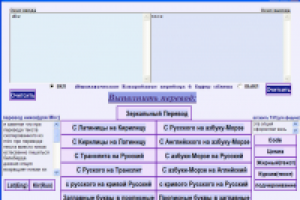 Програмка для перевода неправльной раскладки клавиатуры